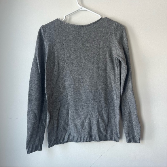 Hekla&co merino wool cashmere women long sleeve sweater medium made in italy - Picture 5 of 10